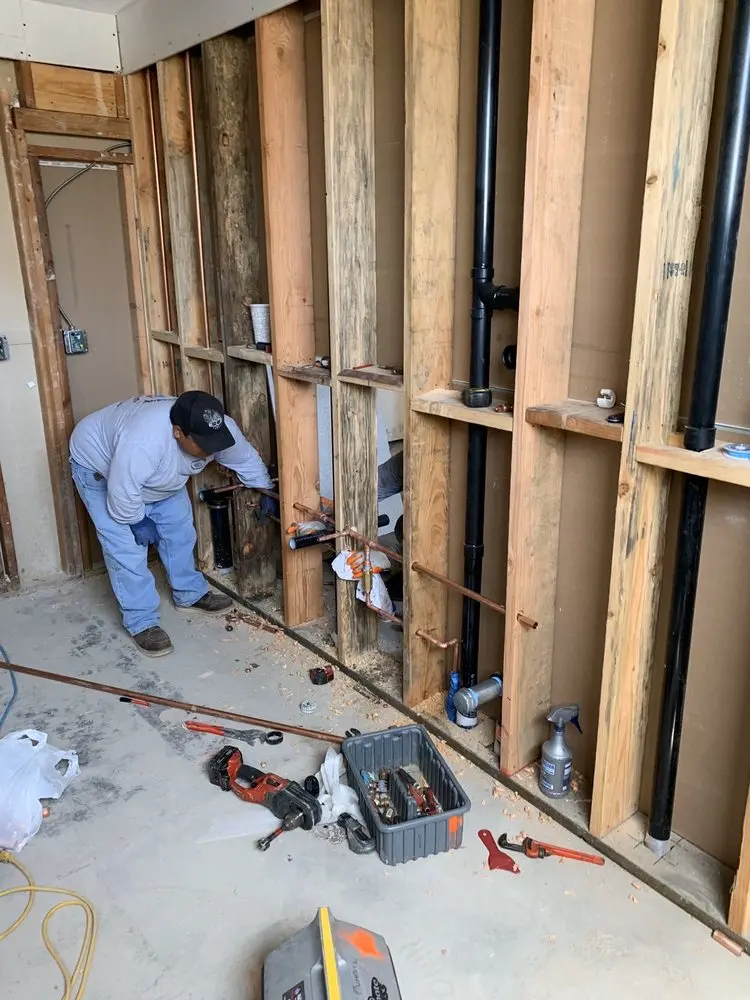 Commercial rough-in plumbing for Gas Line Repair in Bayou Cane